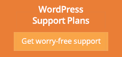 WordPress Support Plans